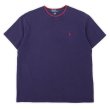 画像1: 90's Polo Ralph Lauren コットンピケTシャツ “NAVY” (1)