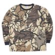 画像1: 90's PREDATOR CAMOUFLAGE プレデターカモ柄 L/S ポケットTシャツ "MADE IN USA" (1)