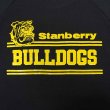 画像3: 90's Stanberry BULLDOGS プリントスウェット "BLACK / MADE IN USA" (3)