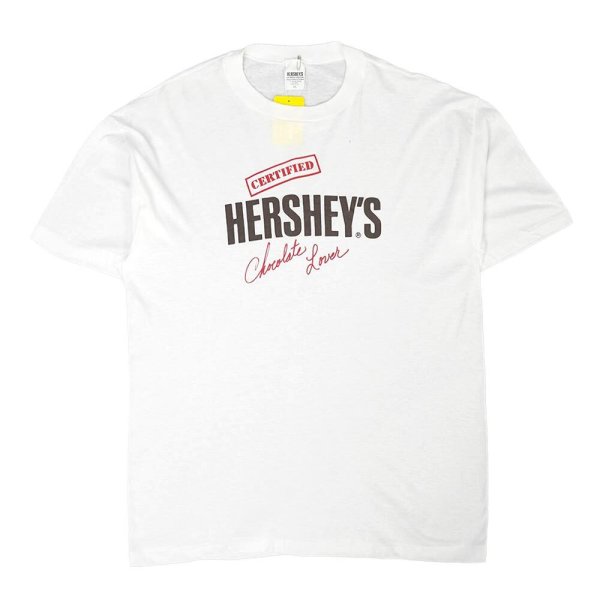 画像1: 80's HERSHEY'S ロゴプリントTシャツ "MADE IN USA" (1)