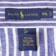 画像2: 00's Polo Ralph Lauren ストライプ柄 リネンボタンダウンシャツ (2)