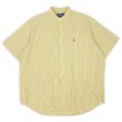 画像1: 90's Polo Ralph Lauren S/S ボタンダウンシャツ "BLAKE / YELLOW Plaid" (1)