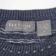 画像2: 90's VAN HEUSEN 総柄 コットンニット "MADE IN USA" (2)