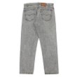 画像2: 80-90's Levi's 505 先染め カラーデニムパンツ "MADE IN USA / W36 L30 / LIGHT GRAY" (2)