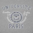 画像2: 00's UNIVERSITE PARIS カレッジプリントTシャツ (2)