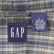 画像2: Late 90's OLD GAP ヘビーネル ボックスシャツ (2)