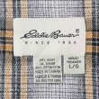 画像2: 90's Eddie Bauer オンブレチェック柄 ネルシャツ (2)