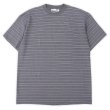 画像1: 90's BASIC EDITIONS マルチボーダーTシャツ “MADE IN USA / GRAY” (1)