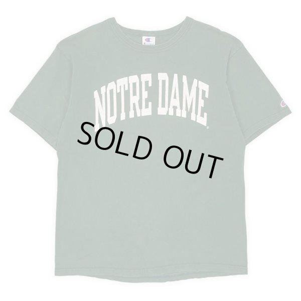 画像1: 90-00's Champion カレッジプリントTシャツ "NOTRE DAME" (1)