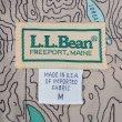 画像2: 80's L.L.Bean S/S マップ柄 オープンカラーシャツ "MADE IN USA" (2)