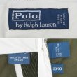 画像3: 90's Polo Ralph Lauren ノータック 太畝コーデュロイトラウザー "OLIVE / W33 L30" (3)