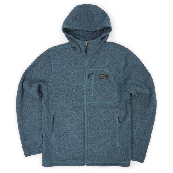 画像1: 00's THE NORTH FACE フリース フーディージャケット (1)