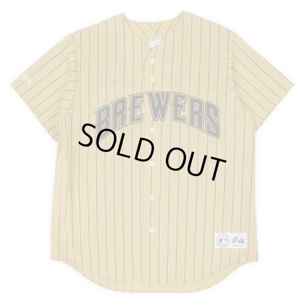 画像1: 90's Milwaukee Brewers ベースボールシャツ "MADE IN USA" (1)