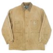 画像1: 70's Carhartt ブランケットライナー ダックカバーオール "FADE BROWN" (1)