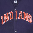 画像2: 80's CLEVELAND INDIANS ベースボールシャツ "MADE IN USA" (2)