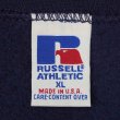 画像2: 90's RUSSELL ブランクスウェット “NAVY / MADE IN USA” (2)