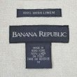 画像2: 00's Banana Republic リネンバンドカラーシャツ (2)