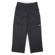 画像1: Early 00's Dickies ダブルニーワークパンツ "BLACK / W34 L30" (1)