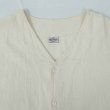 画像3: 90's COTTON SEED S/S ノーカラーシャツ "MADE IN USA" (3)