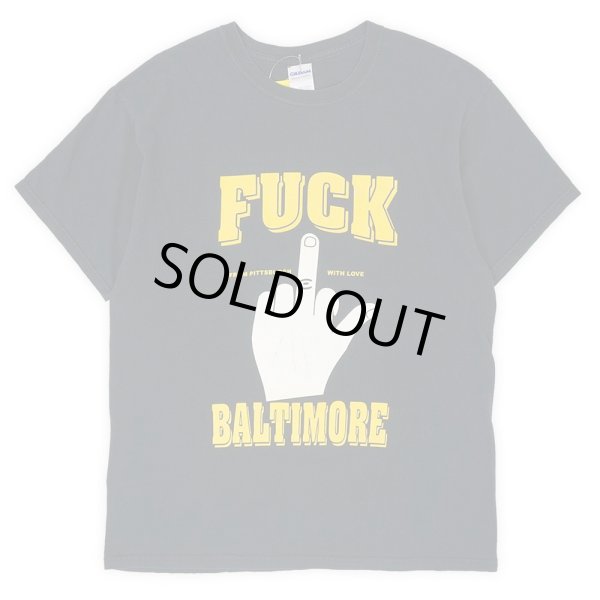 画像1: 00's FUCK Baltimore プリントTシャツ (1)