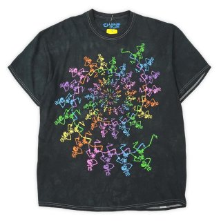 90-00's LIQUID BLUE オールオーバープリントTシャツmtp01081201252885