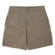 画像2: 00's Carhartt ライトダック ペインターショーツ "LIGHT BROWN / W32" (2)