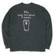 画像2: 90's GUINNESS L/S ロゴプリントTシャツ "MADE IN USA" (2)