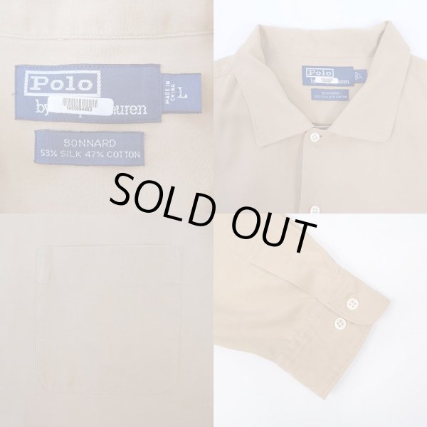 90's Polo Ralph Lauren シルクコットンシャツ "BONNARD"mtp03061702002638｜VINTAGE