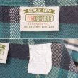 画像2: 90's FIVE BROTHER ヘビーネルシャツ "Green & Black Plaid / MADE IN USA" (2)