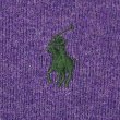 画像3: 90's Polo Ralph Lauren コットンニット “PURPLE” (3)