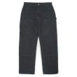 画像1: 00's Carhartt ダブルニー ダックペインターパンツ "BLACK / MADE IN USA" (1)