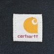 画像4: 00's Carhartt ダブルニー ダックペインターパンツ "BLACK / MADE IN USA" (4)