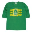 画像1: 80's OREGON DUCKS Vネック フットボールTシャツ "MADE IN USA" (1)