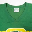 画像3: 80's OREGON DUCKS Vネック フットボールTシャツ "MADE IN USA" (3)