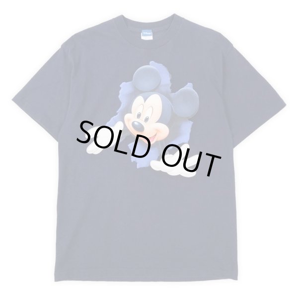 画像1: 90-00's Disney 両面プリントTシャツ “Mickey Mouse” (1)