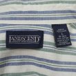 画像2: 90's LANDS' END マルチストライプ柄 ボタンダウンシャツ "MADE IN USA" (2)