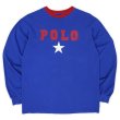 画像1: 90's Polo Ralph Lauren ロゴプリント L/S Tシャツ "MADE IN USA" (1)