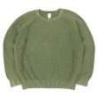 画像1: 00's OLD GAP コットンニット “FADE OLIVE” (1)