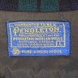 画像2: 60's Pendleton オープンカラーウールシャツ "MADE IN USA / ブラックウォッチ柄" (2)