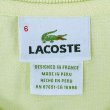 画像2: 90-00's LACOSTE ポロシャツ "DESIGNED IN FRANCE" (2)