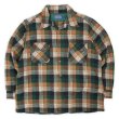 画像1: 70's Pendleton オープンカラーウールシャツ "MADE IN USA / size XL" (1)