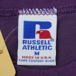 画像2: 90's RUSSELL ポケットTシャツ "DEADSTOCK / MADE IN USA / PURPLE" (2)