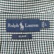 画像2: 90's Polo Ralph Lauren S/S ボタンダウンシャツ "BLAKE / DARK GREEN Plaid" (2)