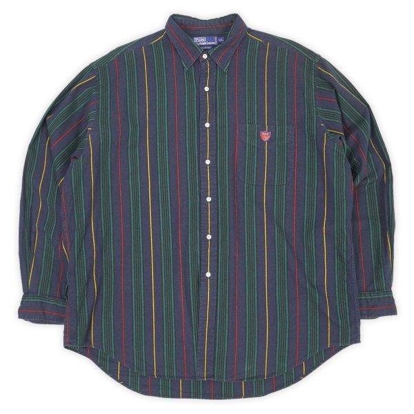 画像1: Early 90's Polo Ralph Lauren レギュラーカラーシャツ (1)