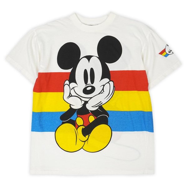 画像1: 90's Disney キャラクタープリントTシャツ "Mickey Mouse" (1)