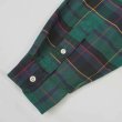 画像5: 90's Polo Ralph Lauren ボタンダウンシャツ "BIG SHIRT / Green Plaid" (5)