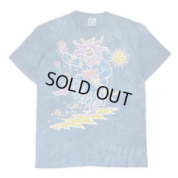 画像1: 90's Grateful Dead タイダイ染め バンドTシャツ "LIQUID BLUE BODY / MADE IN USA" (1)