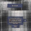 画像2: 00's PENDLETON オンブレチェック柄 ボタンダウンシャツ (2)