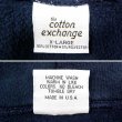 画像2: 90's The Cotton Exchange リバースウィーブタイプパーカー "MADE IN USA" (2)