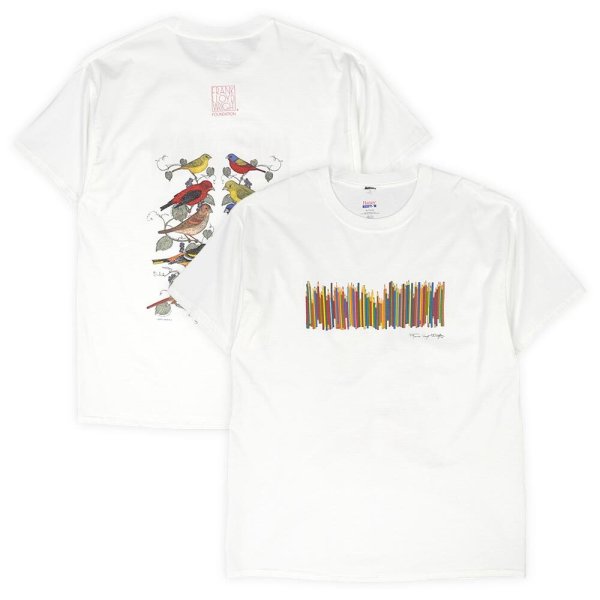 画像1: 00's LIBERTY GRAPHICS × Frank Lloyd Wright テストプリントTシャツ "DEADSTOCK" #24-9 (1)